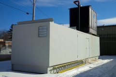 Cooling Tower Pump Enclosure with Expansion Room