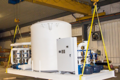 Furnace Cooling Package With Multiple Pump Banks