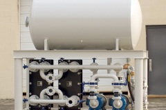 Furnace Cooling Package with Elevated Reservoir