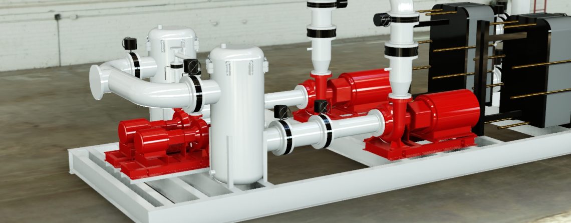 Pump Skids and Reservoirs